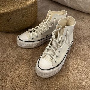 High Top Platform Canvas Converse